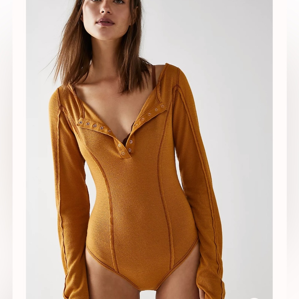 Free People | Sloane Bodysuit - Amber